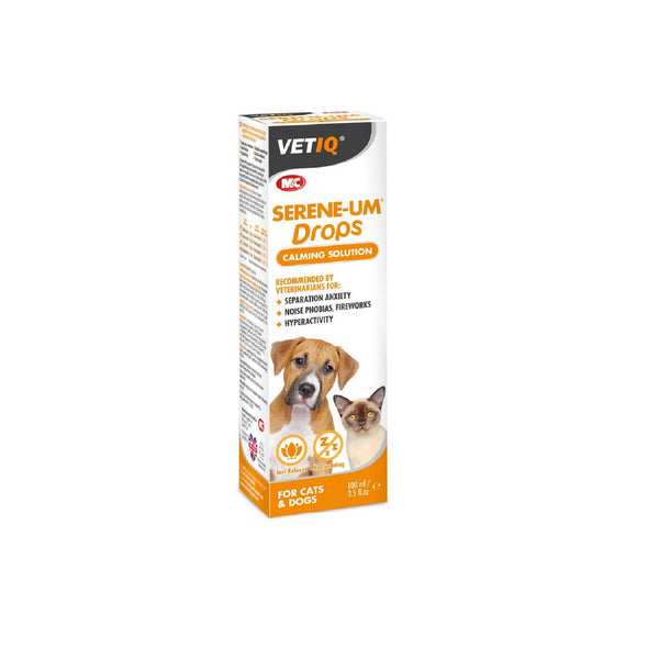 VetIQ Serene Um Calm Drops For Cats and Dogs - The Norfolk Groomshed 